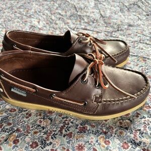 Sebago Women's Brown Boat Shoes